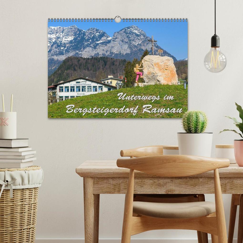Weitere Ansicht: Unterwegs im Bergsteigerdorf Ramsau (Wandkalender 2026 DIN A3 quer), CALVENDO Monatskalender | Dieter Wilczek, Calvendo