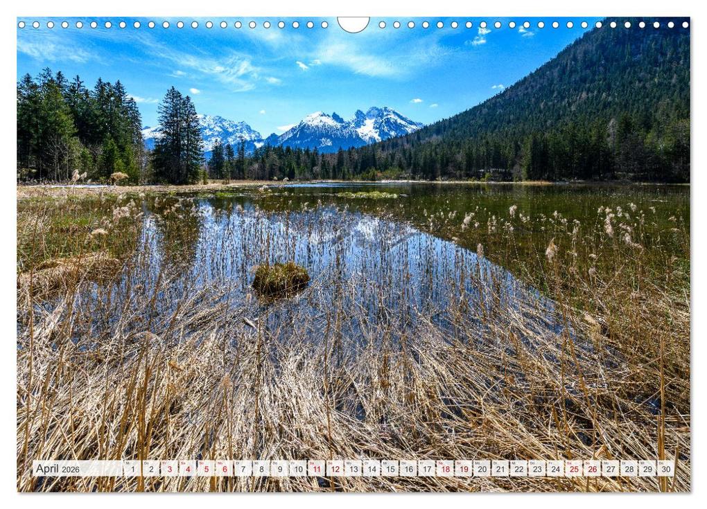Weitere Ansicht: Unterwegs im Bergsteigerdorf Ramsau (Wandkalender 2026 DIN A3 quer), CALVENDO Monatskalender | Dieter Wilczek, Calvendo