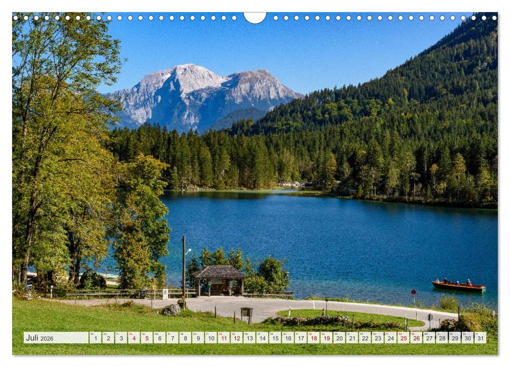Weitere Ansicht: Unterwegs im Bergsteigerdorf Ramsau (Wandkalender 2026 DIN A3 quer), CALVENDO Monatskalender | Dieter Wilczek, Calvendo