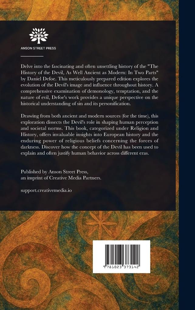 Weitere Ansicht: The History of the Devil, As Well Ancient as Modern | Daniel Defoe