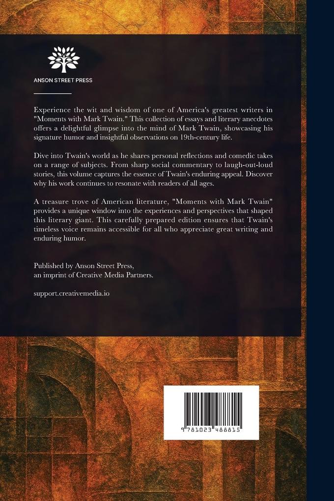 Weitere Ansicht: Moments With Mark Twain | Mark Twain, Albert Bigelow Paine