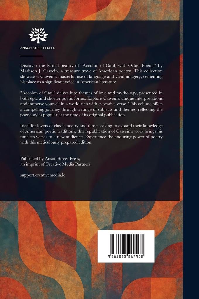 Weitere Ansicht: Accolon of Gaul | Madison Julius Cawein