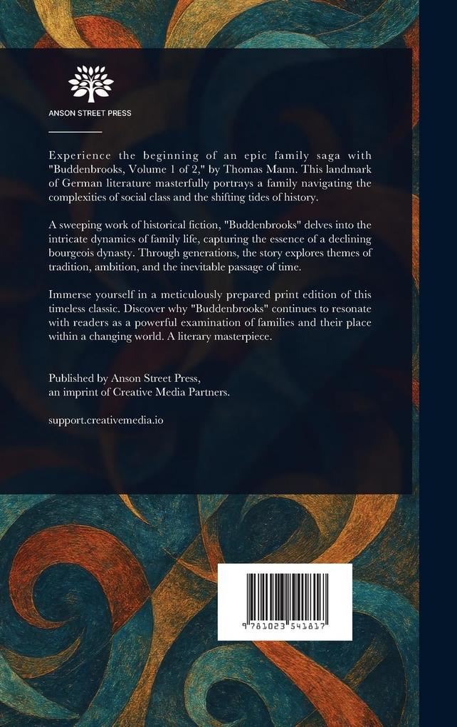 Weitere Ansicht: Buddenbrooks | Thomas Mann, H T (Helen Tracy) Lowe-Porter