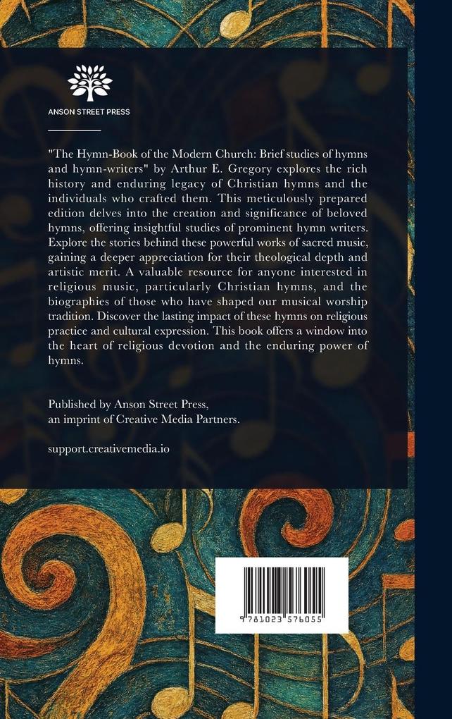 Weitere Ansicht: The Hymn-Book of the Modern Church | Arthur E (Arthur Edwin) Gregory