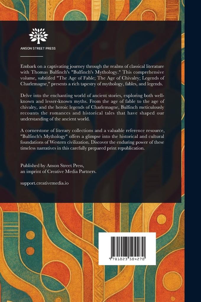 Weitere Ansicht: Bulfinch's Mythology | Thomas Bulfinch