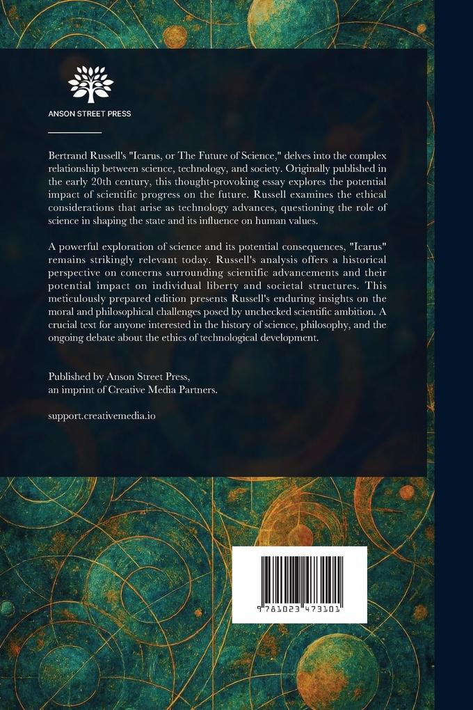 Weitere Ansicht: Icarus; or, The Future of Science | Bertrand Russell