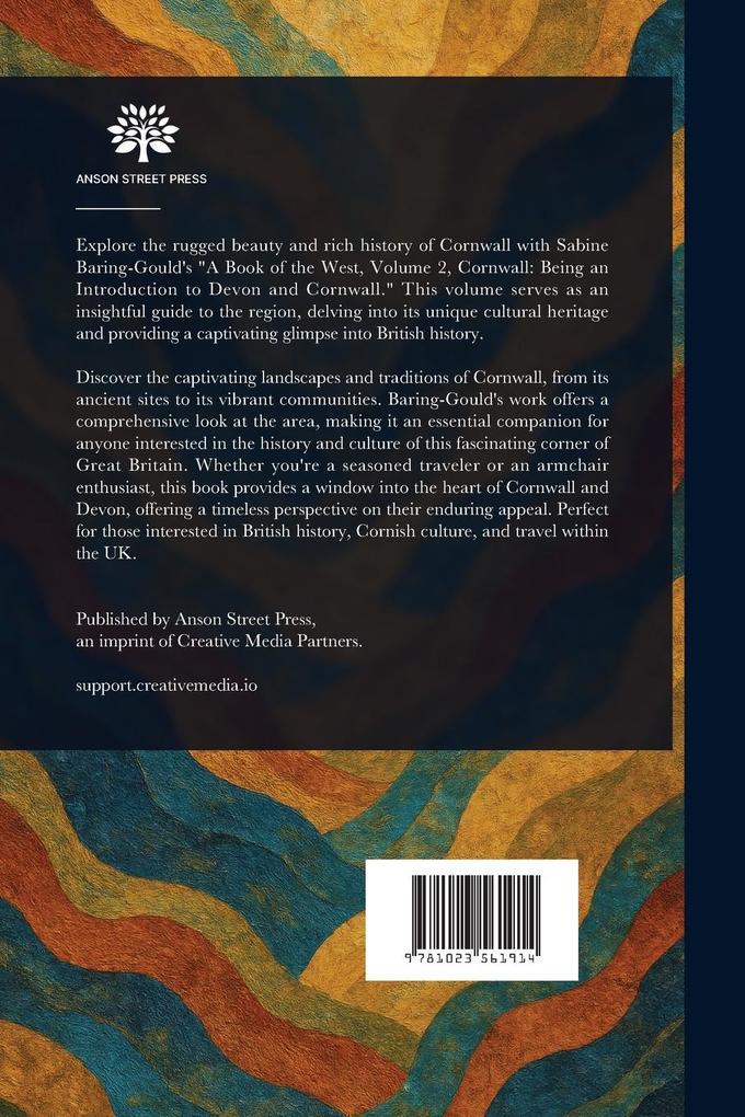 Weitere Ansicht: A Book of the West | S (Sabine) Baring-Gould