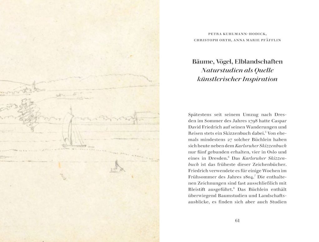 Weitere Ansicht: Caspar David Friedrich - Das Karlsruher Skizzenbuch (Kompaktausgabe) | Rutger Fuchs