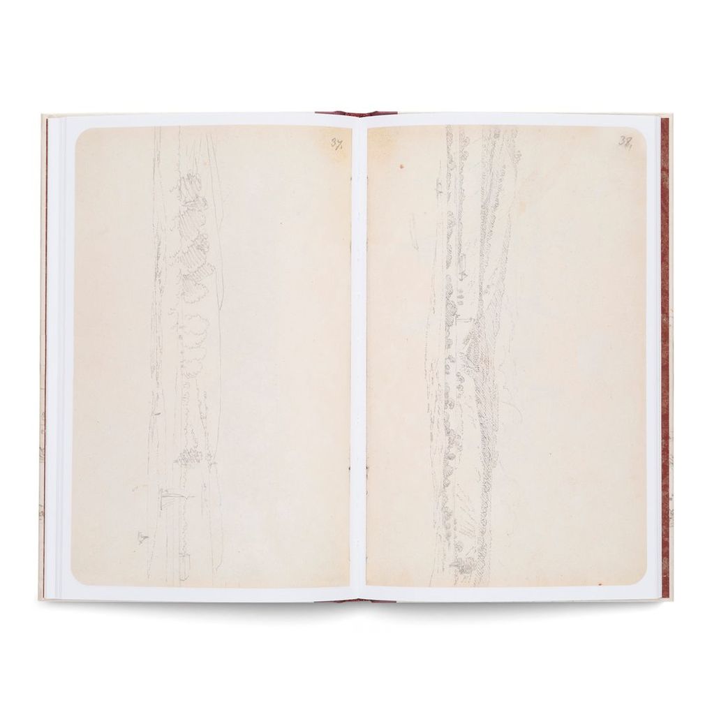 Weitere Ansicht: Caspar David Friedrich - Das Karlsruher Skizzenbuch (Kompaktausgabe) | Rutger Fuchs