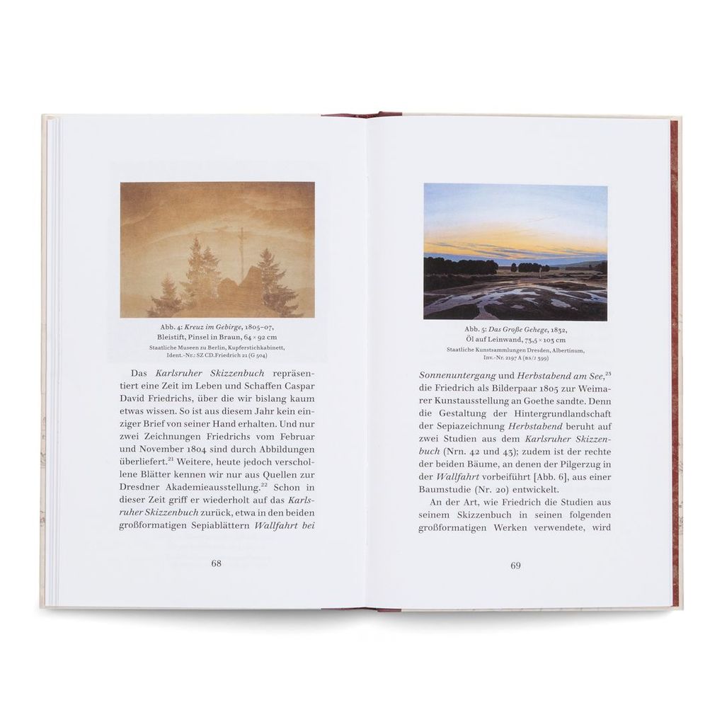 Weitere Ansicht: Caspar David Friedrich - Das Karlsruher Skizzenbuch (Kompaktausgabe) | Rutger Fuchs