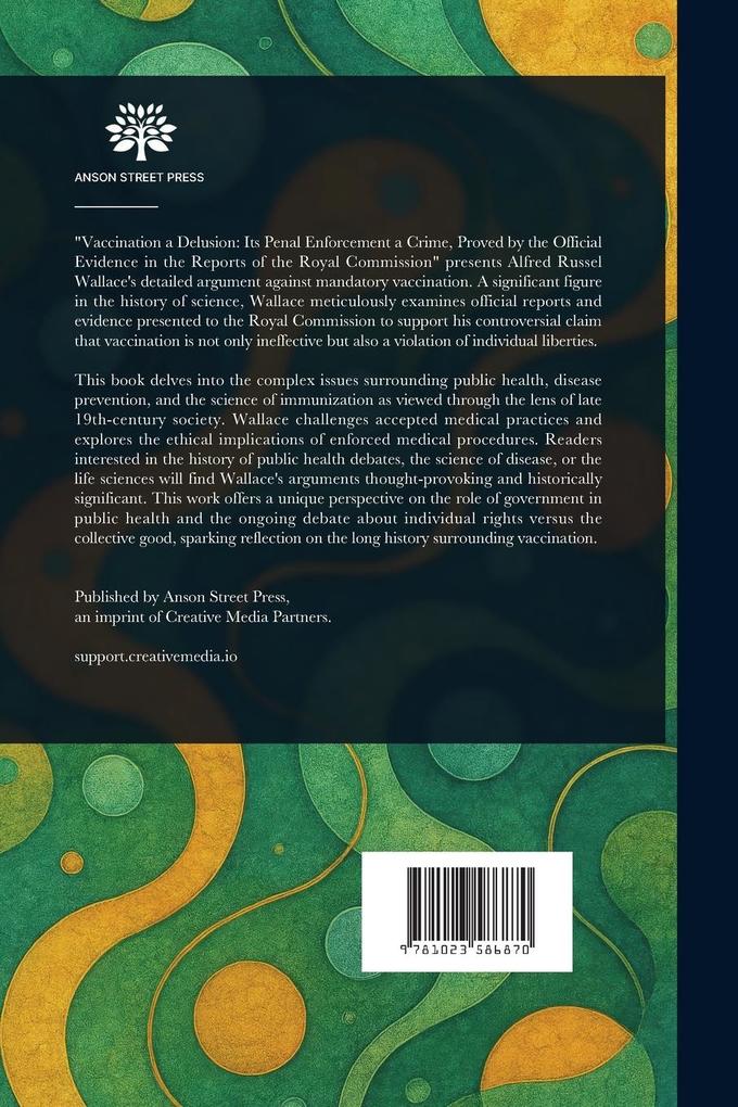Weitere Ansicht: Vaccination a Delusion | Alfred Russel Wallace
