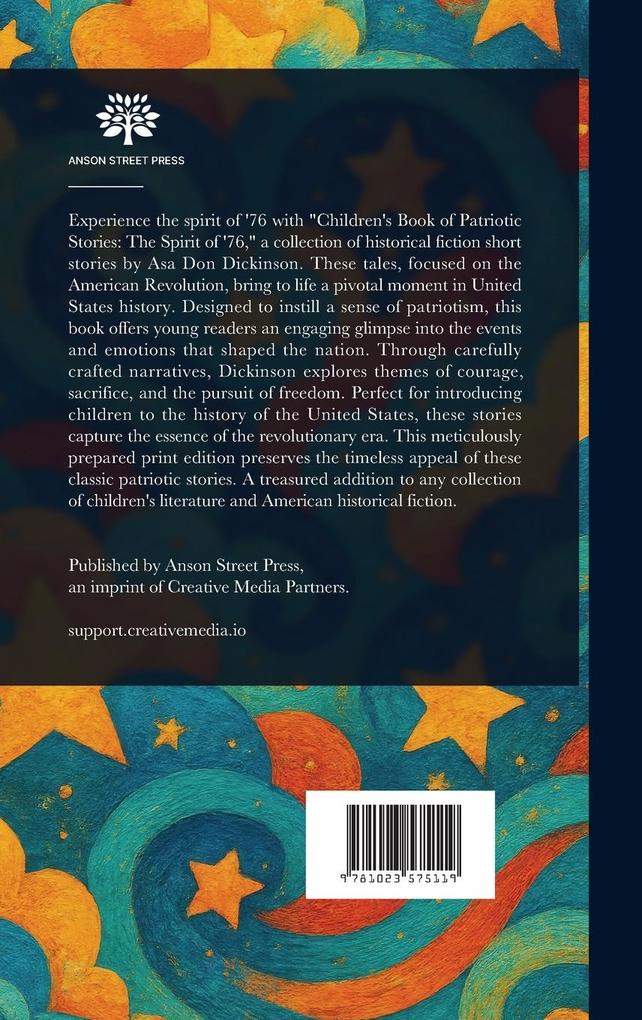 Weitere Ansicht: Children's Book of Patriotic Stories | Asa Don Dickinson, Helen Winslow Dickinson Dickinson