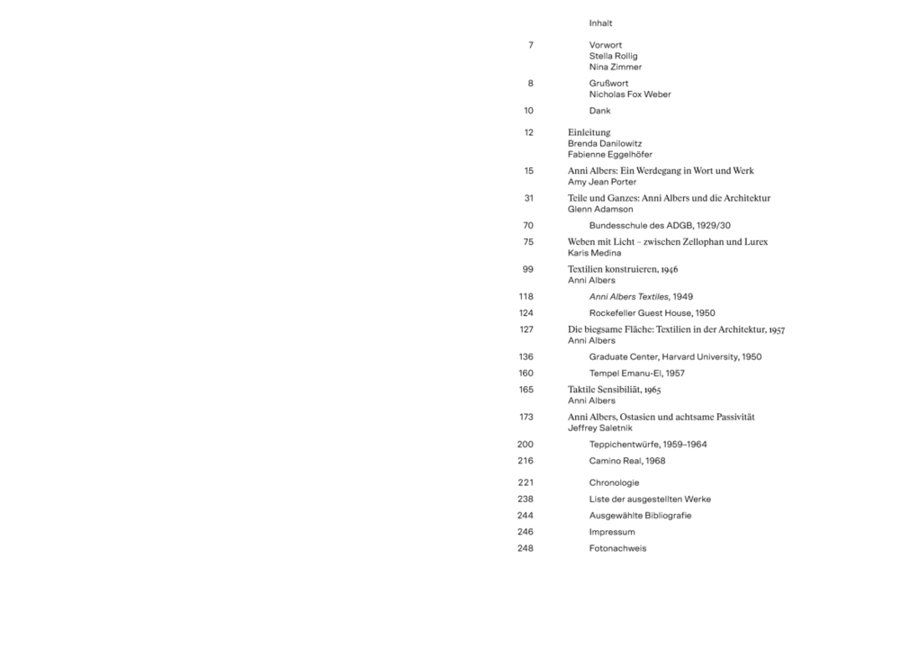 Weitere Ansicht: Anni Albers: Constructing Textiles