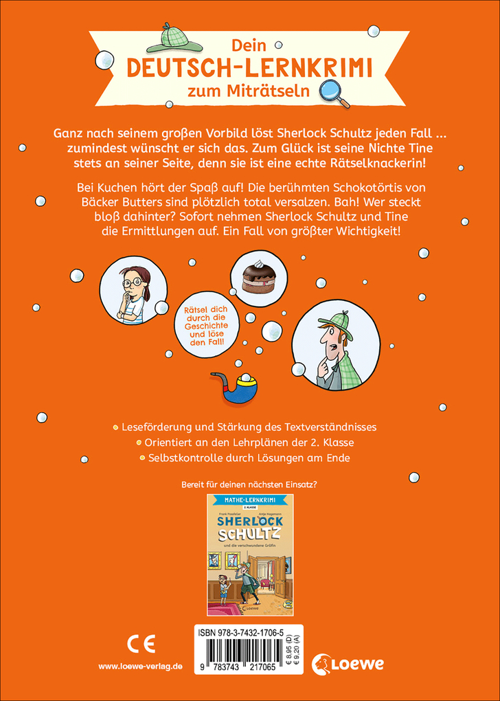 Weitere Ansicht: Deutsch-Lernkrimi - Sherlock Schultz und die Torten-Verschwörung | Frank Passfeller