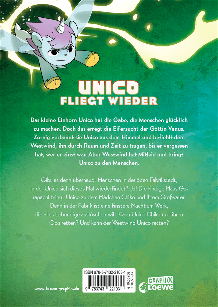 Weitere Ansicht: Unico wird gejagt (Band 2) | Osamu Tezuka, Samuel Sattin