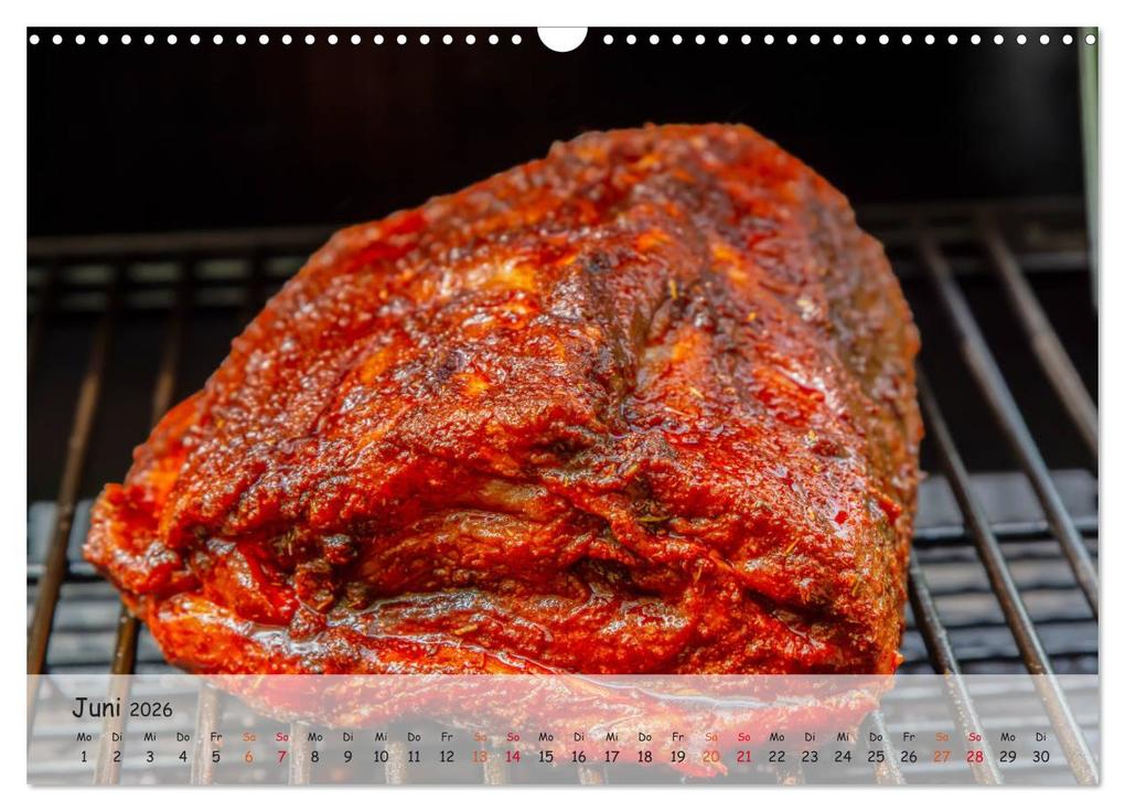 Weitere Ansicht: BBQ - Smoker Für Fleisch und Gemüse (Wandkalender 2026 DIN A3 quer), CALVENDO Monatskalender | Sven Sommer Fotografie, Calvendo