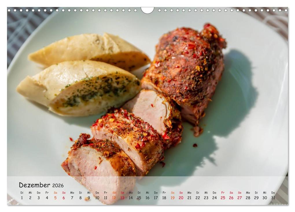 Weitere Ansicht: BBQ - Smoker Für Fleisch und Gemüse (Wandkalender 2026 DIN A3 quer), CALVENDO Monatskalender | Sven Sommer Fotografie, Calvendo
