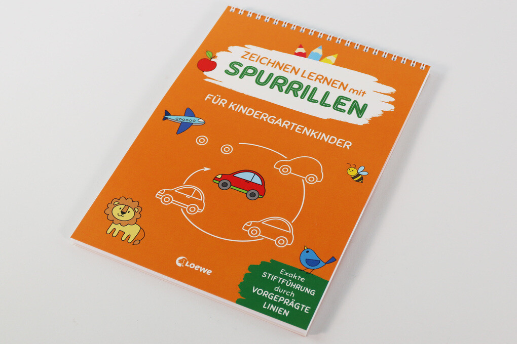 Weitere Ansicht: Zeichnen lernen mit Spurrillen - Für Kindergartenkinder