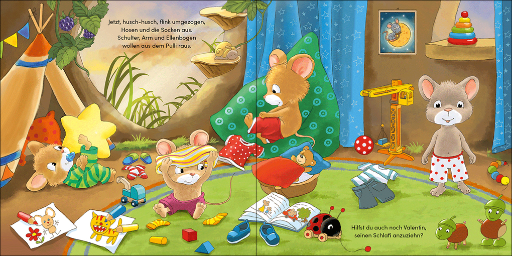 Weitere Ansicht: Deckst du noch die Mäuschen zu? | Lena Walde