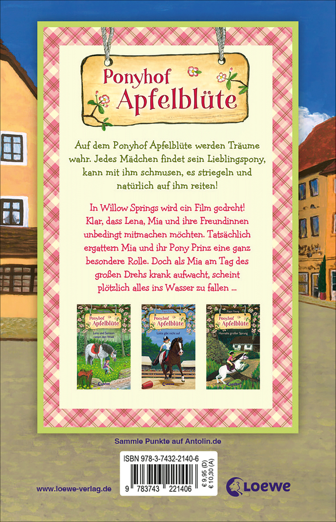 Weitere Ansicht: Ponyhof Apfelblüte (Band 25) - Prinz wird zum Star | Pippa Young
