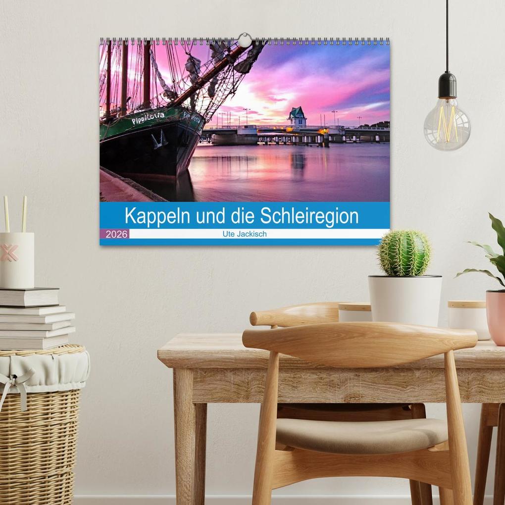 Weitere Ansicht: Kappeln und die Schleiregion (Wandkalender 2026 DIN A3 quer), CALVENDO Monatskalender | Ute Jackisch, Calvendo