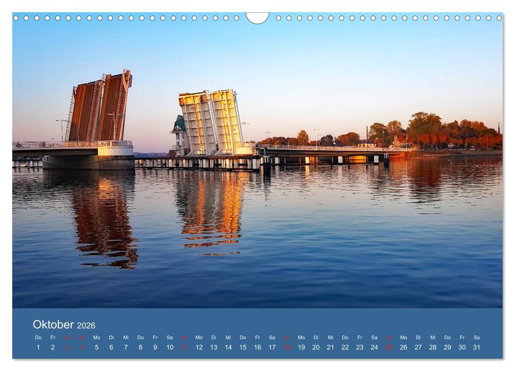 Weitere Ansicht: Kappeln und die Schleiregion (Wandkalender 2026 DIN A3 quer), CALVENDO Monatskalender | Ute Jackisch, Calvendo