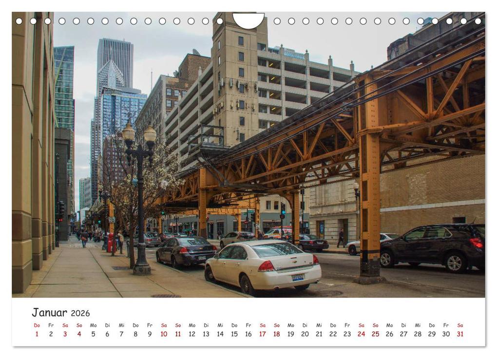 Weitere Ansicht: beeindruckendes Chicago (Wandkalender 2026 DIN A4 quer), CALVENDO Monatskalender | Martina Kröger, Calvendo