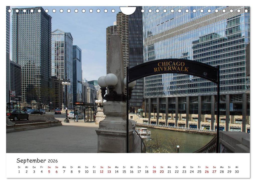 Weitere Ansicht: beeindruckendes Chicago (Wandkalender 2026 DIN A4 quer), CALVENDO Monatskalender | Martina Kröger, Calvendo