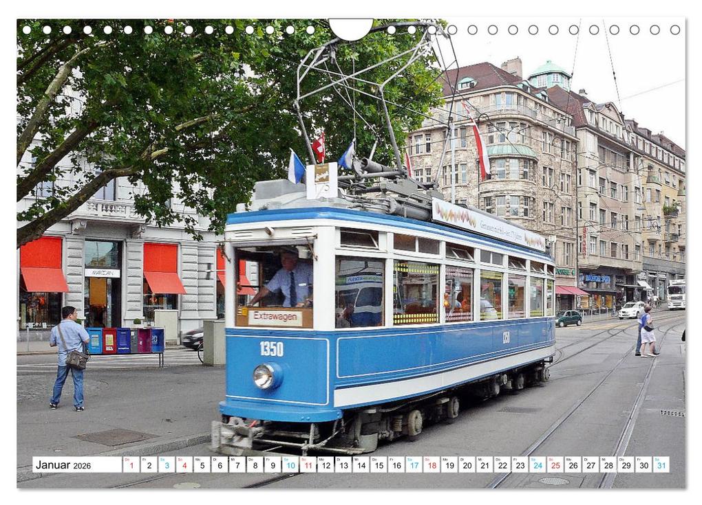 Weitere Ansicht: Tram historisch (Wandkalender 2026 DIN A4 quer), CALVENDO Monatskalender | Wolfgang Gerstner, Calvendo