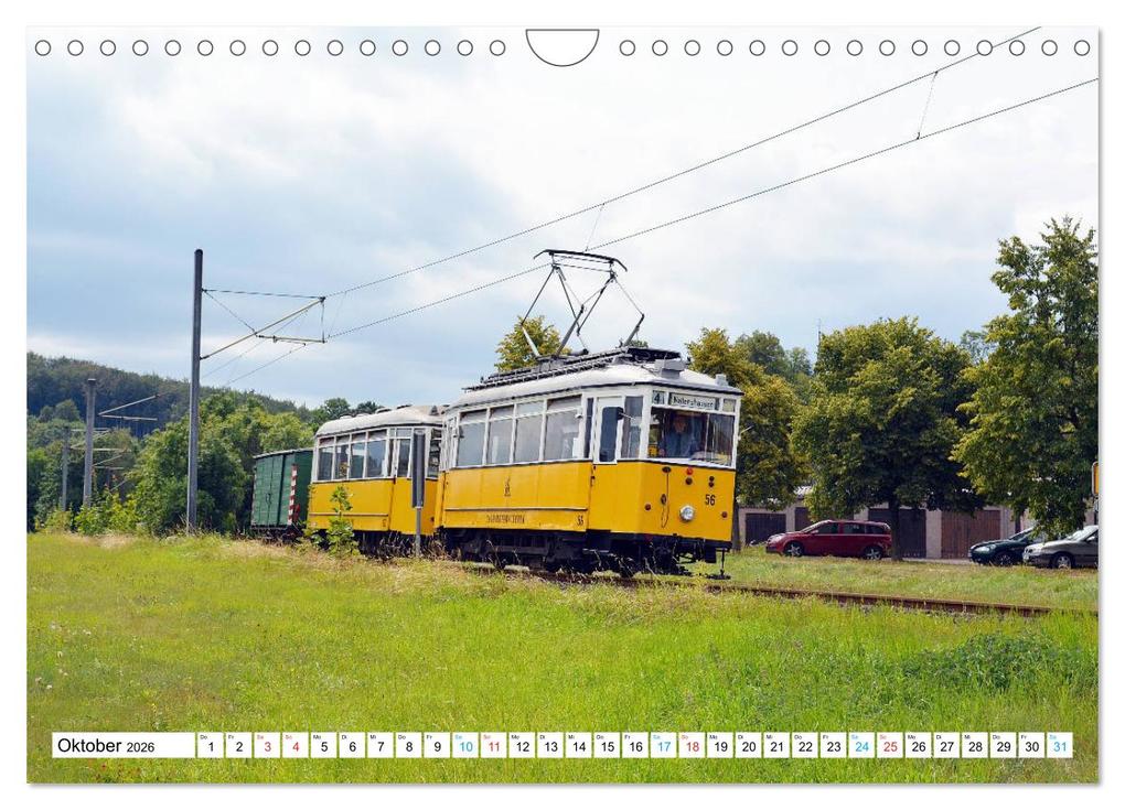 Weitere Ansicht: Tram historisch (Wandkalender 2026 DIN A4 quer), CALVENDO Monatskalender | Wolfgang Gerstner, Calvendo