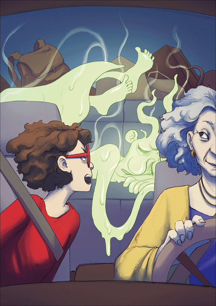 Weitere Ansicht: Gespensterjäger in der Gruselburg (Band 3) - Mit 8 neu illustrierten Farbseiten | Cornelia Funke