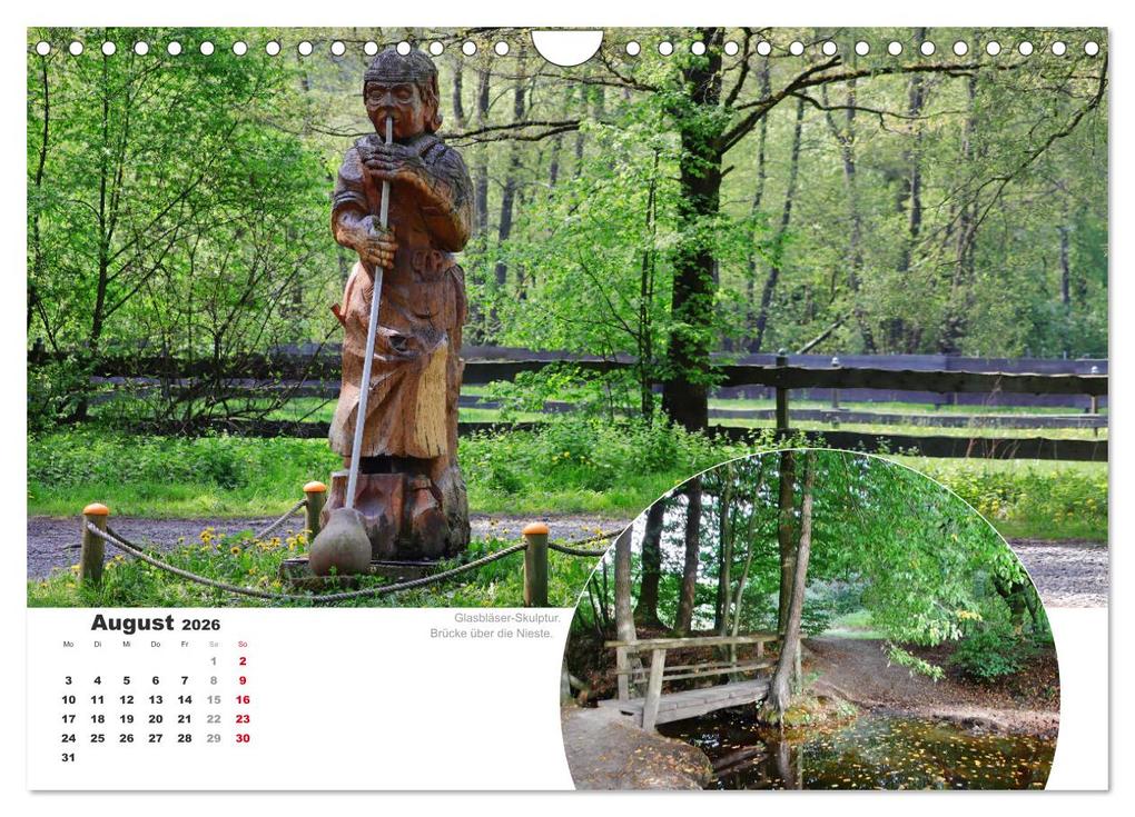 Weitere Ansicht: Der Grimmsteig (Wandkalender 2026 DIN A4 quer), CALVENDO Monatskalender | Sabine Löwer, Calvendo