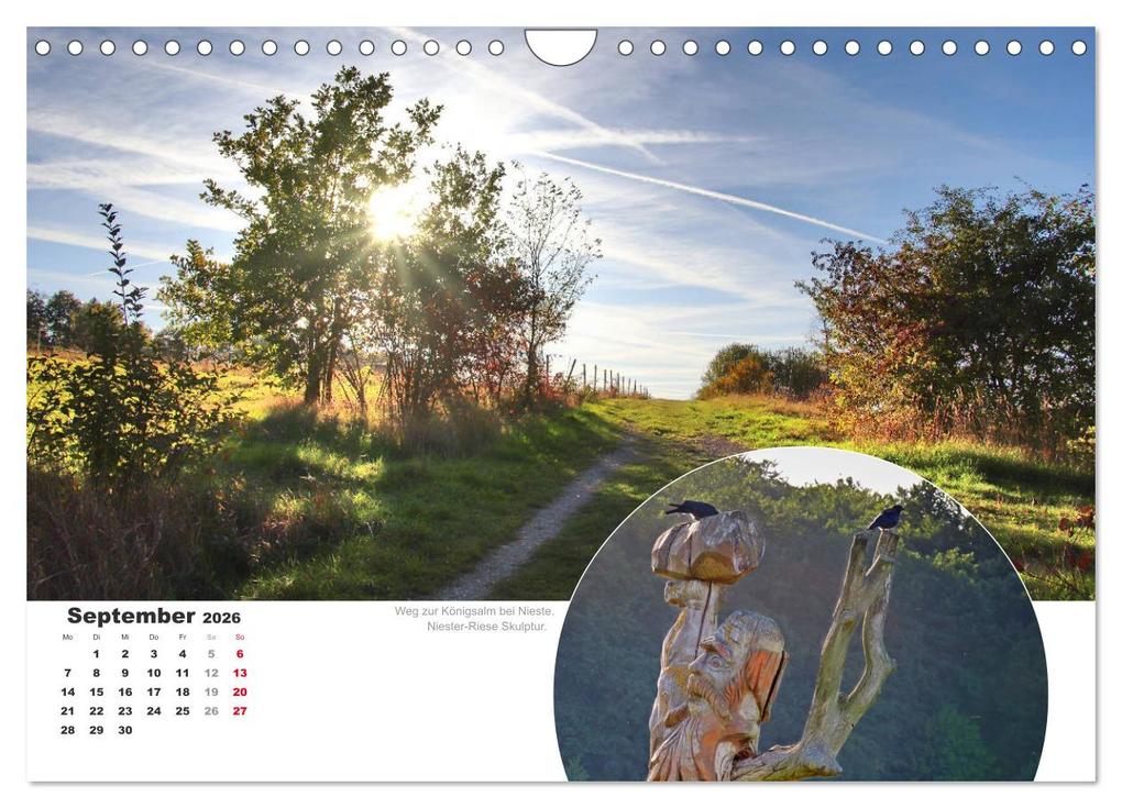 Weitere Ansicht: Der Grimmsteig (Wandkalender 2026 DIN A4 quer), CALVENDO Monatskalender | Sabine Löwer, Calvendo