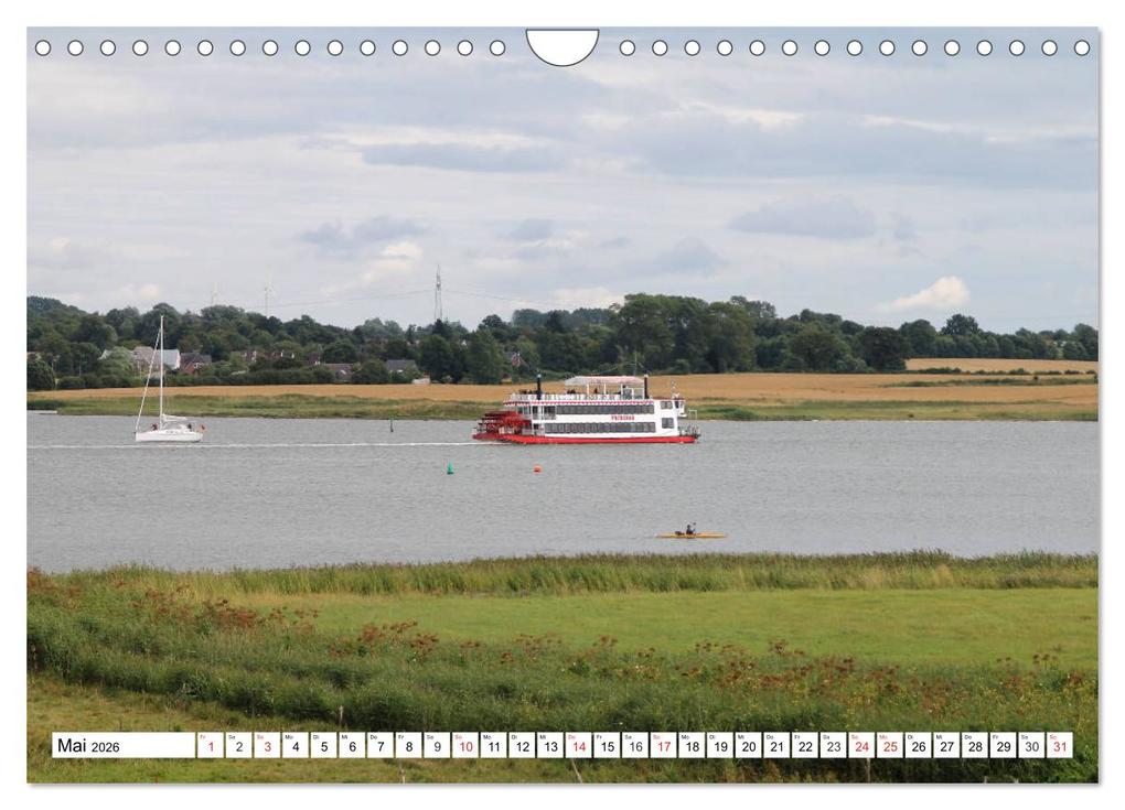 Weitere Ansicht: Orte an der Schlei (Wandkalender 2026 DIN A4 quer), CALVENDO Monatskalender | Jörg Sabel, Calvendo