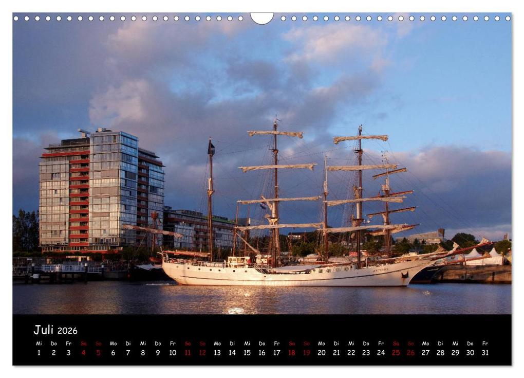 Weitere Ansicht: Kiel - Stadt an der Förde (Wandkalender 2026 DIN A3 quer), CALVENDO Monatskalender | Calvendo