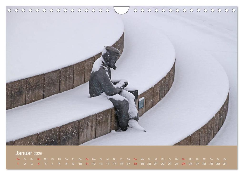 Weitere Ansicht: Kappeln und die Schleiregion (Wandkalender 2026 DIN A4 quer), CALVENDO Monatskalender | Ute Jackisch, Calvendo