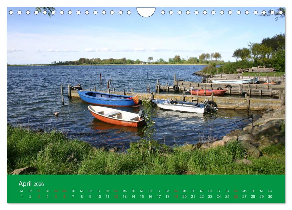 Weitere Ansicht: Kappeln und die Schleiregion (Wandkalender 2026 DIN A4 quer), CALVENDO Monatskalender | Ute Jackisch, Calvendo