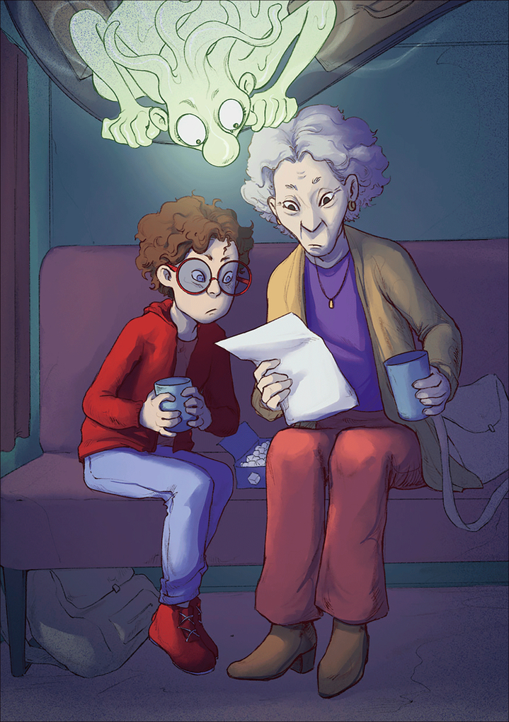 Weitere Ansicht: Gespensterjäger im Feuerspuk (Band 2) - Mit 8 neu illustrierten Farbseiten | Cornelia Funke