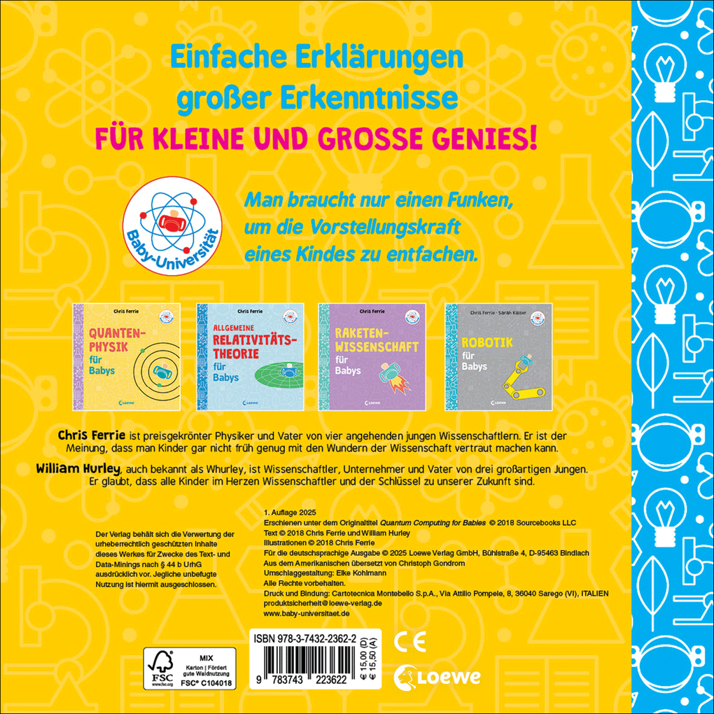 Weitere Ansicht: Baby-Universität - Quantenrechnen für Babys | Chris Ferrie, William Hurley
