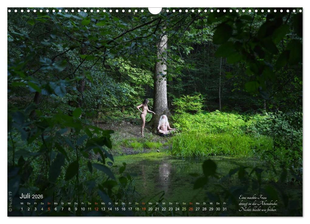 Weitere Ansicht: HAIKU AM TEICH (Wandkalender 2026 DIN A3 quer), CALVENDO Monatskalender | fru.ch fru.ch, Calvendo, Fru.ch