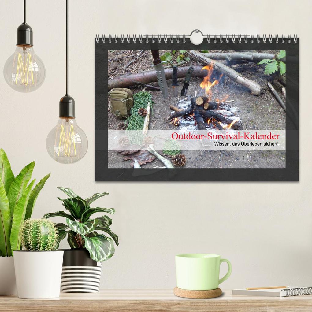 Weitere Ansicht: Outdoor-Survival-Kalender (Wandkalender 2026 DIN A4 quer), CALVENDO Monatskalender | Xenia Schaad, Calvendo