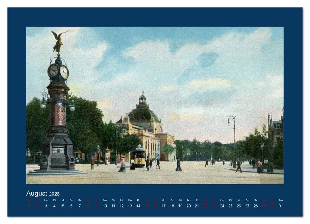 Weitere Ansicht: Historisches Frankfurt am Main von 1888 bis 1918 (Wandkalender 2026 DIN A3 quer), CALVENDO Monatskalender | Jens Siebert, Calvendo