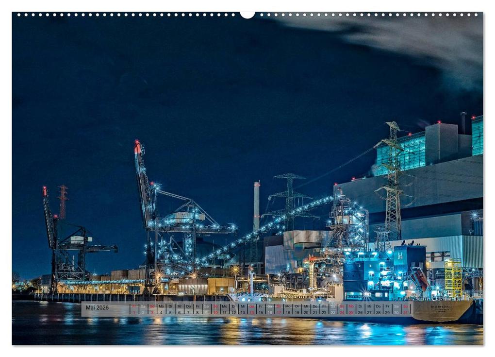 Weitere Ansicht: Auch das ist der Hamburger Hafen (Wandkalender 2026 DIN A2 quer), CALVENDO Monatskalender | Jürgen Muß, Calvendo