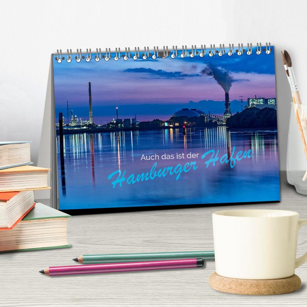 Weitere Ansicht: Auch das ist der Hamburger Hafen (Tischkalender 2026 DIN A5 quer), CALVENDO Monatskalender | Jürgen Muß, Calvendo