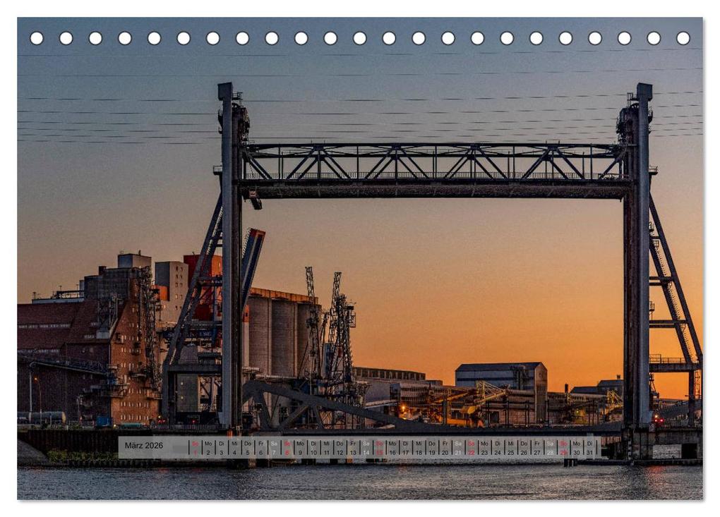 Weitere Ansicht: Auch das ist der Hamburger Hafen (Tischkalender 2026 DIN A5 quer), CALVENDO Monatskalender | Jürgen Muß, Calvendo
