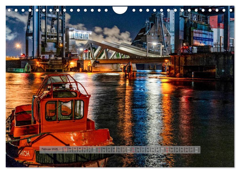 Weitere Ansicht: Auch das ist der Hamburger Hafen (Wandkalender 2026 DIN A4 quer), CALVENDO Monatskalender | Jürgen Muß, Calvendo