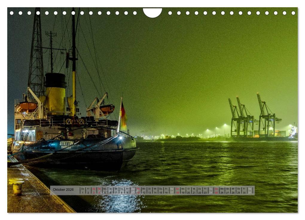 Weitere Ansicht: Auch das ist der Hamburger Hafen (Wandkalender 2026 DIN A4 quer), CALVENDO Monatskalender | Jürgen Muß, Calvendo