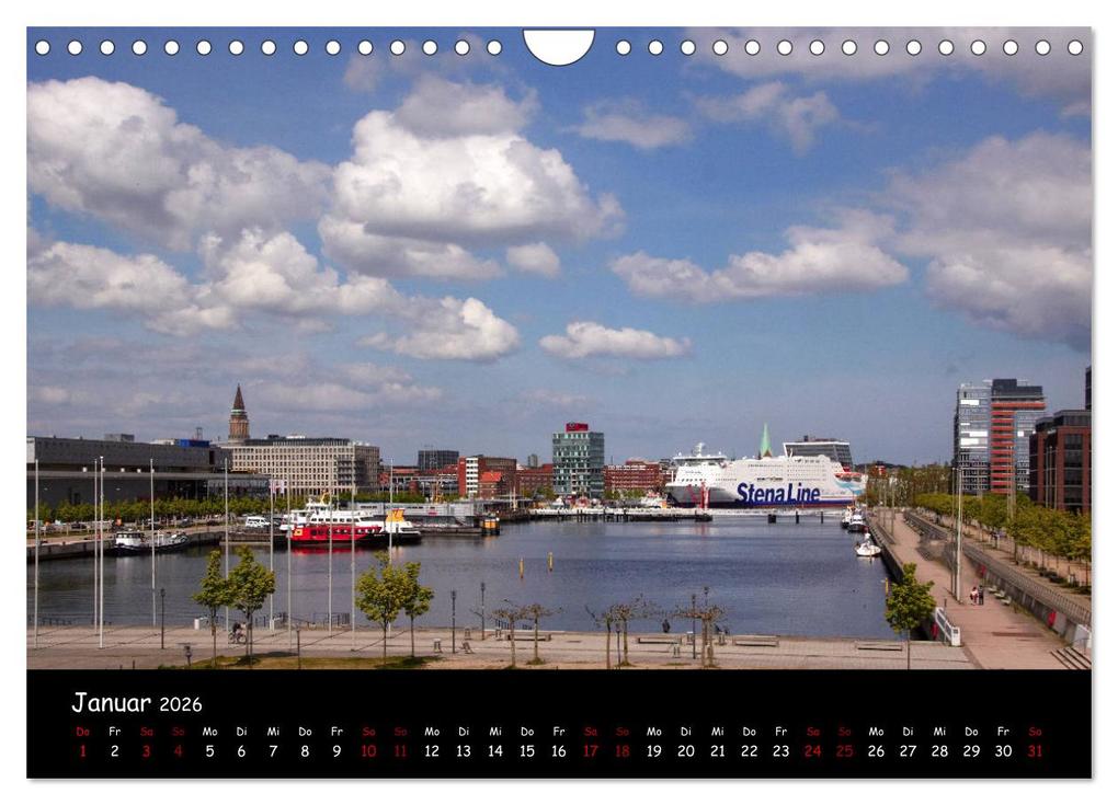 Weitere Ansicht: Kiel - Stadt an der Förde (Wandkalender 2026 DIN A4 quer), CALVENDO Monatskalender | Calvendo