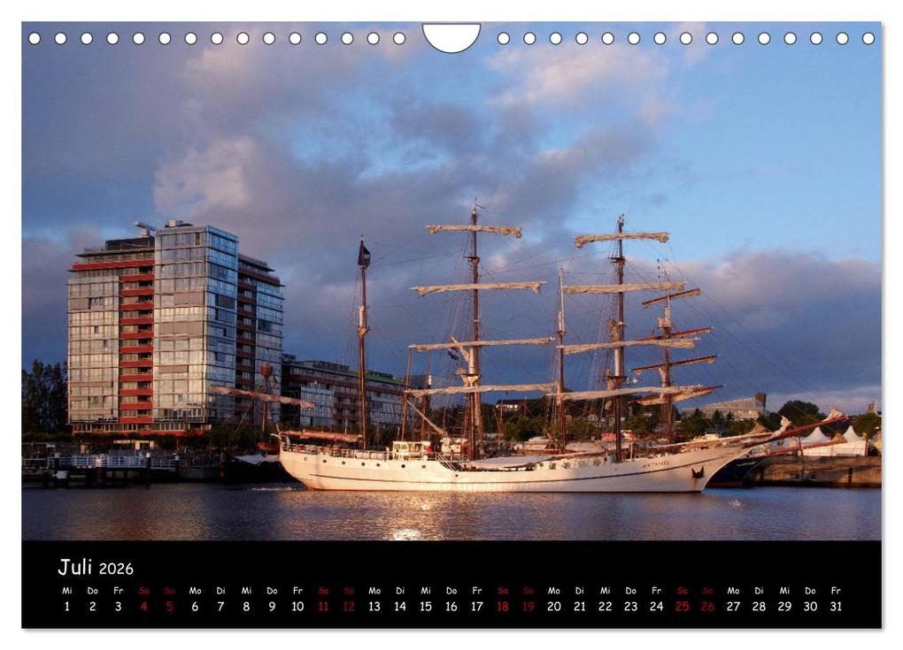 Weitere Ansicht: Kiel - Stadt an der Förde (Wandkalender 2026 DIN A4 quer), CALVENDO Monatskalender | Calvendo