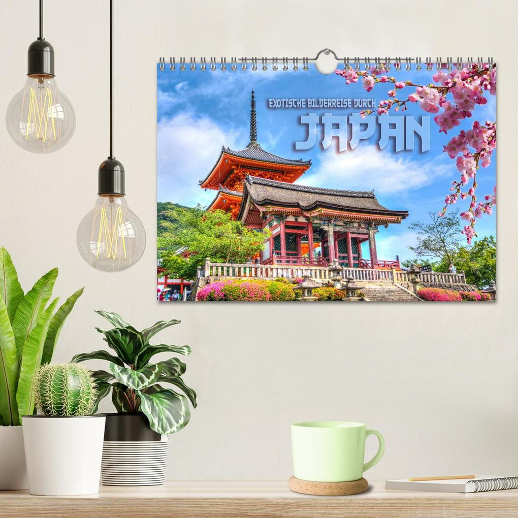 Weitere Ansicht: Exotische Bilderreise durch Japan (Wandkalender 2026 DIN A4 quer), CALVENDO Monatskalender | Renate Bleicher, Calvendo